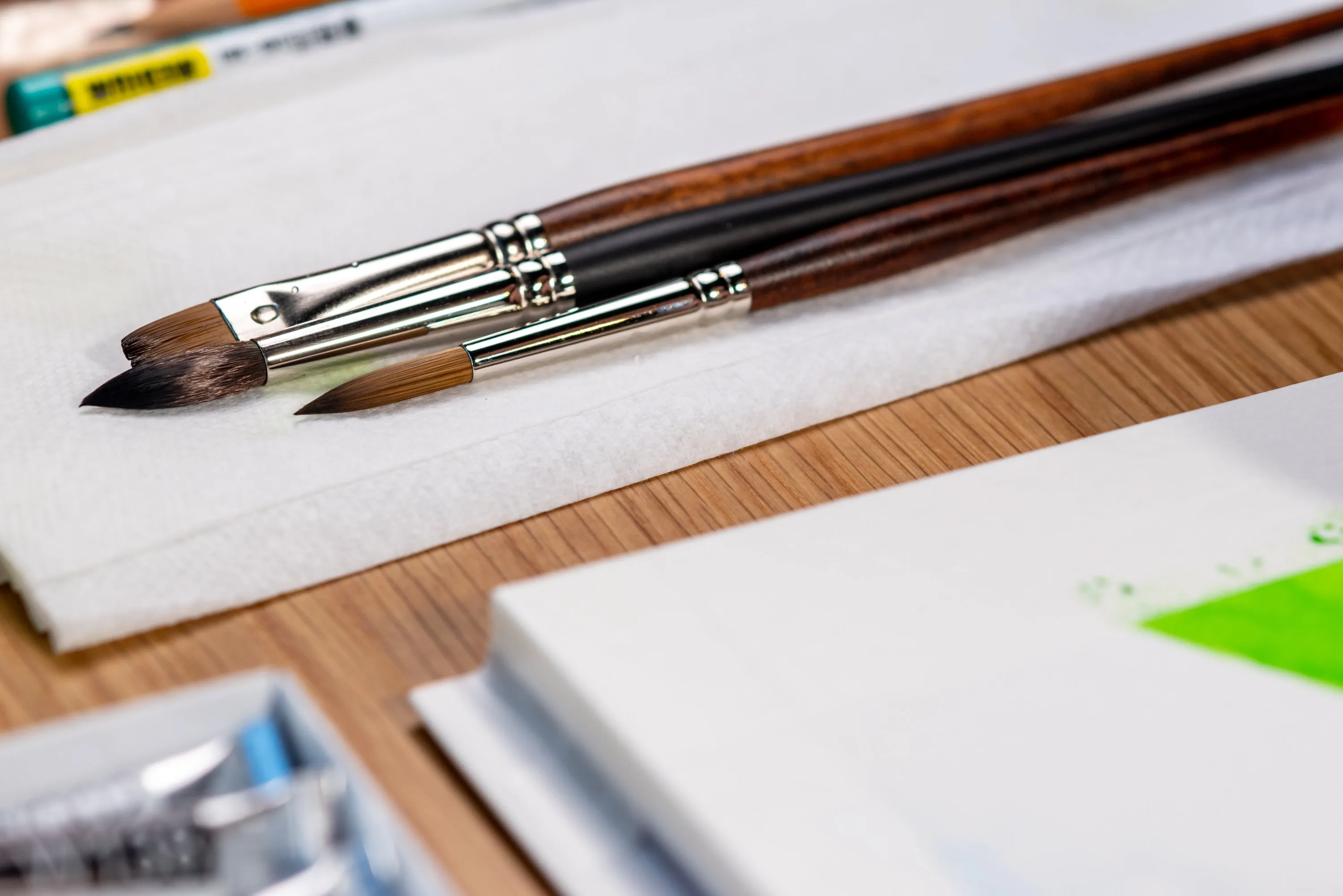 Precision Watercolor Brushes