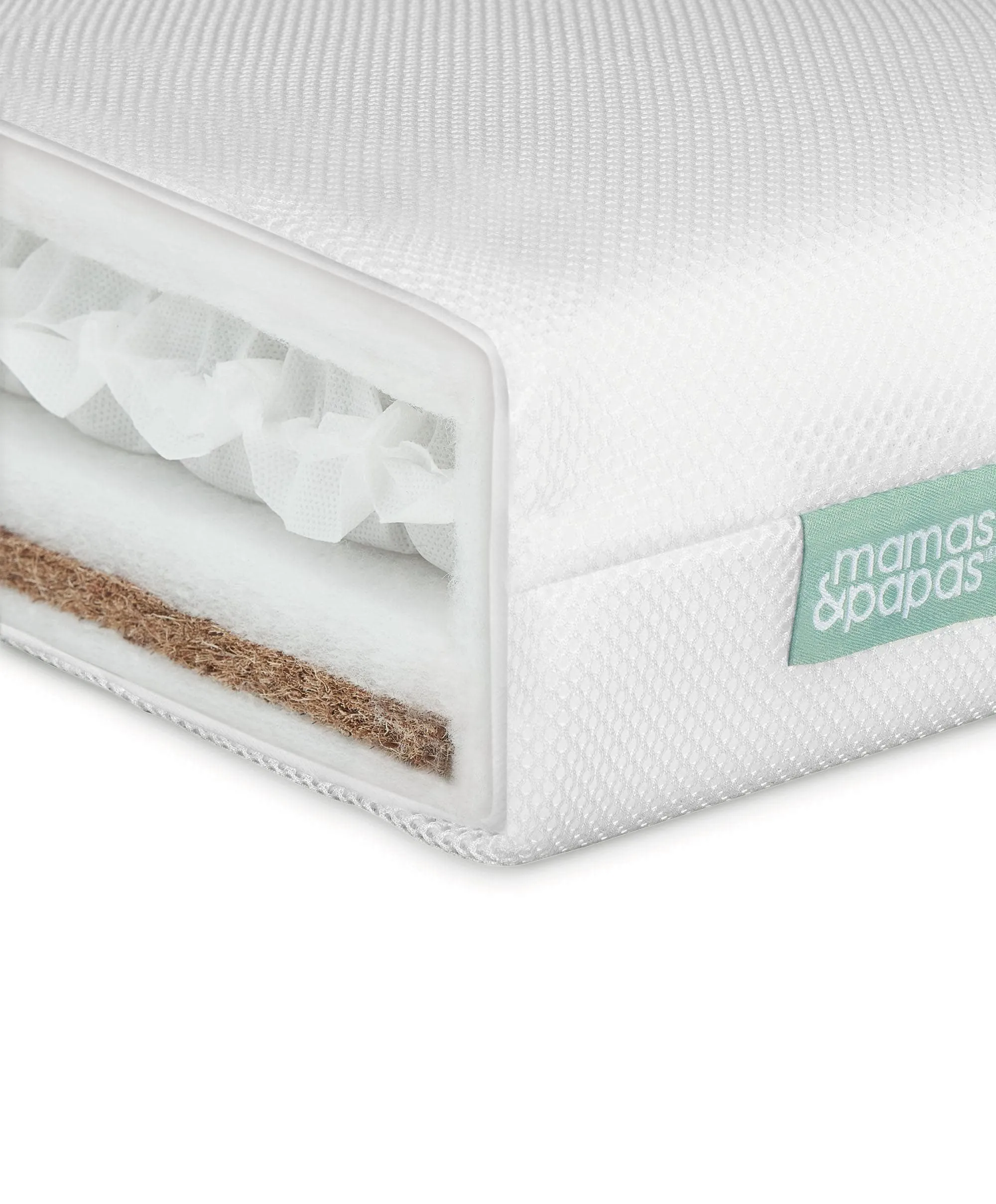 Premium Dual Core Cotbed Mattress & Cotbed Fitted Sheets (Pack of 2) Bundle