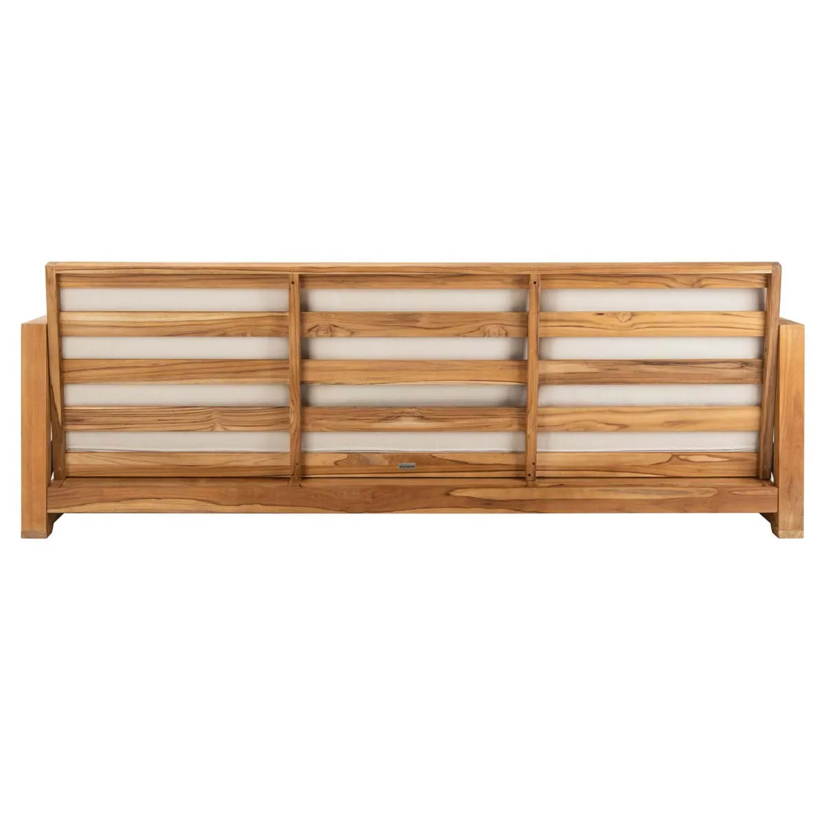 Safavieh Couture Curacao Outdoor Teak 3 - Seat Sofa, CPT1010