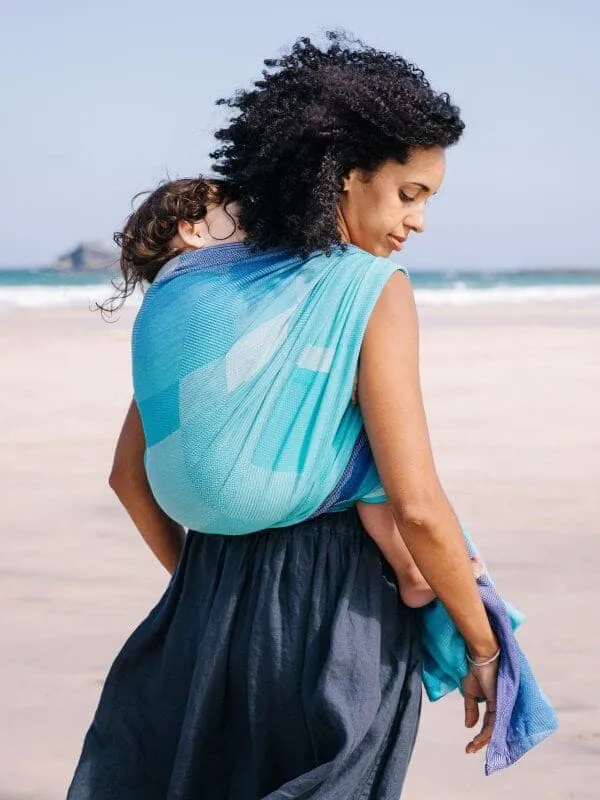 Seasgair Ocean Woven Wrap by Oscha