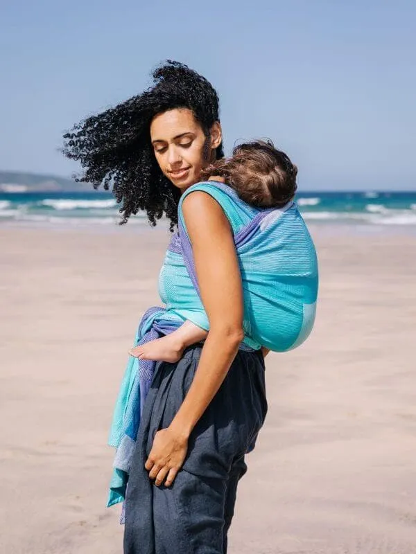 Seasgair Ocean Woven Wrap by Oscha