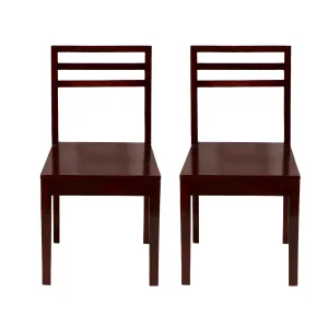 (Set of 2) Classic Window Style Chair