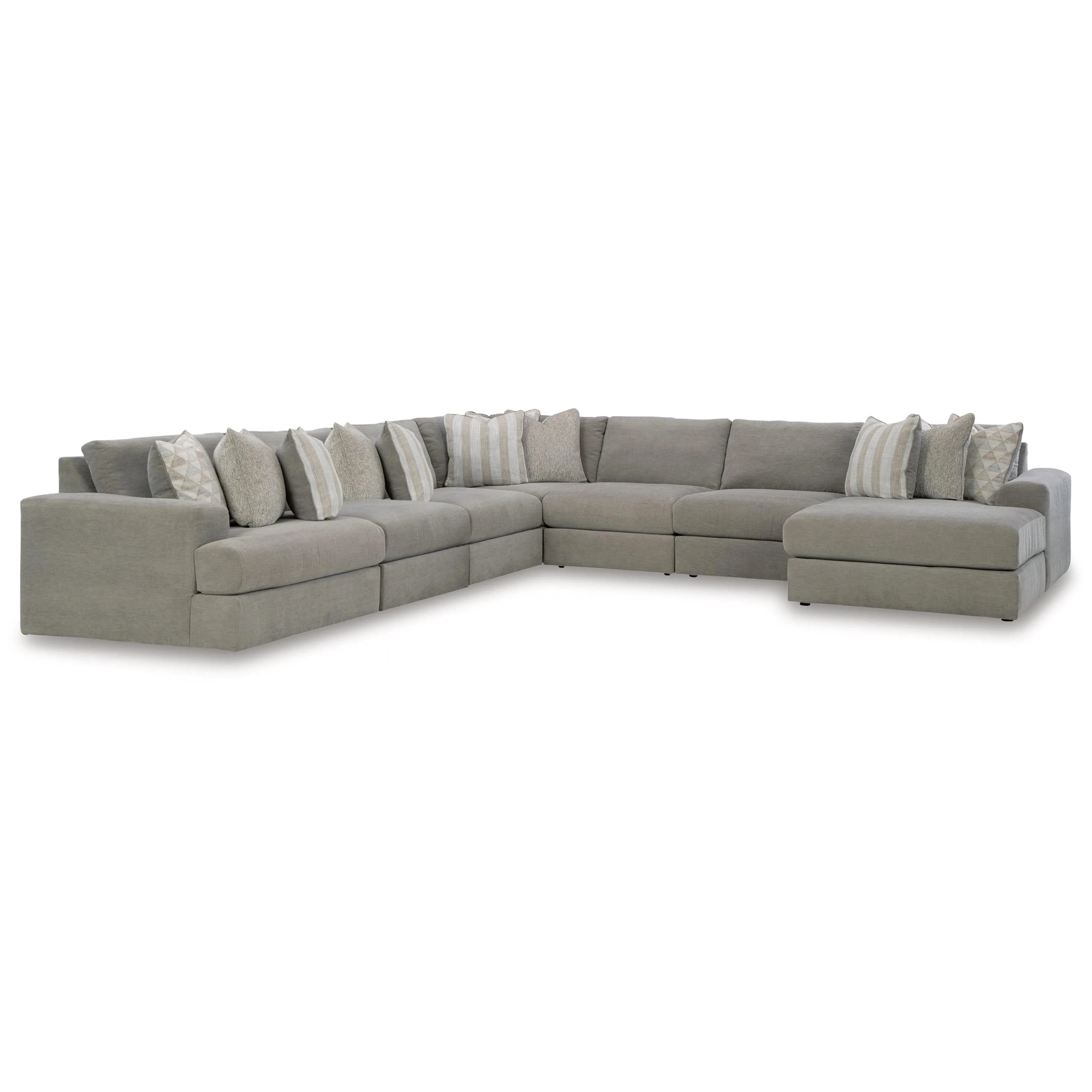 Signature Design by Ashley Avaliyah Fabric 7 pc Sectional 5810364/5810346/5810346/5810377/5810346/5810346/5810317