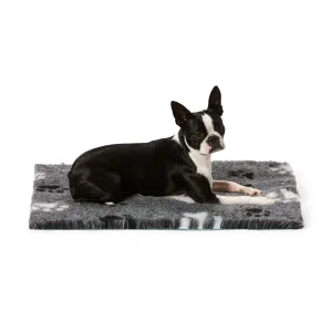 Snooza Stay Dry Mat Grey Paws Dog Bed Medium^^^