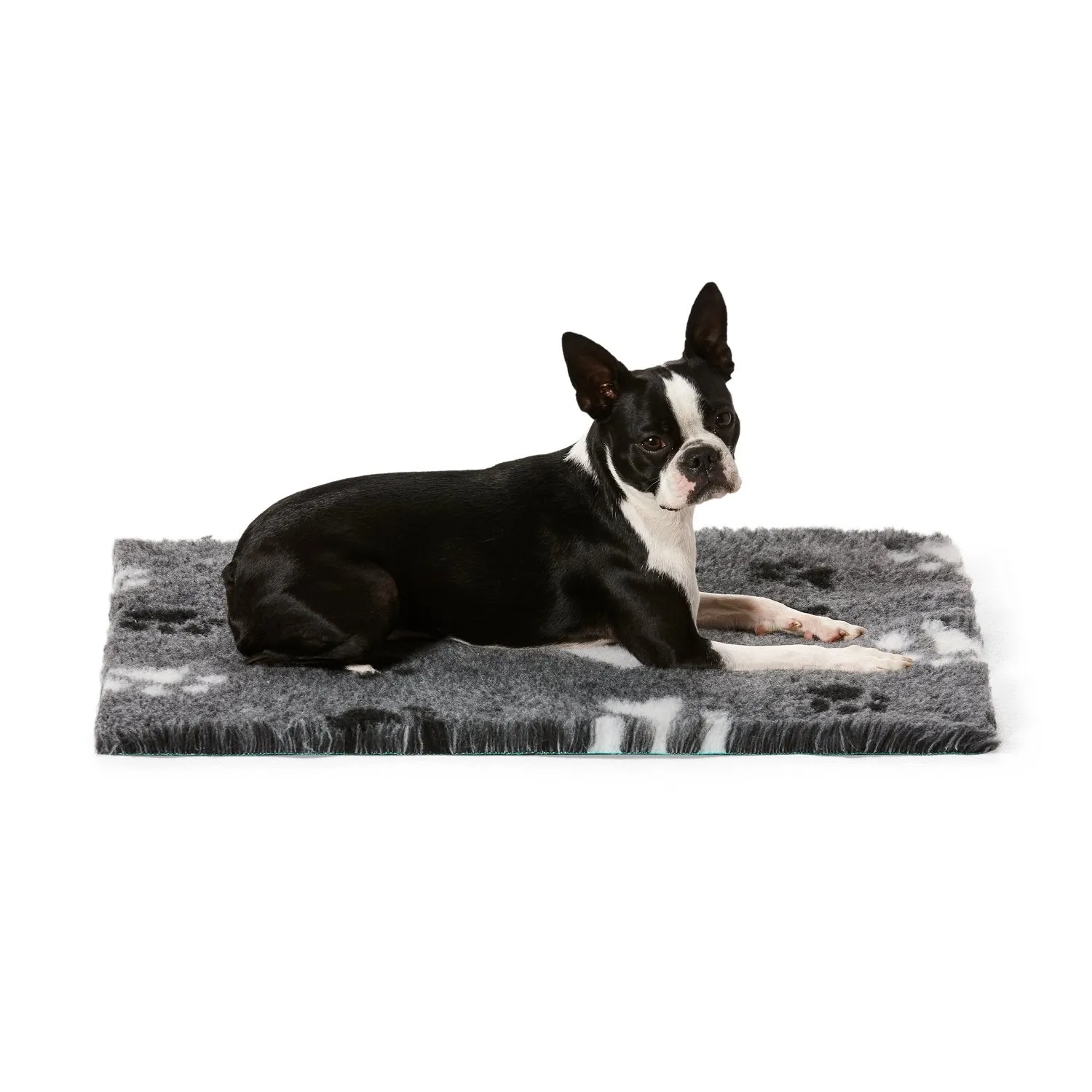 Snooza Stay Dry Mat Grey Paws Dog Bed Medium^^^