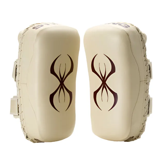 Taipan Thai Kick Pads - Beige