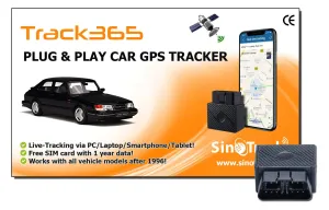 Track 365 Car Tracker with 12 Months Data Included