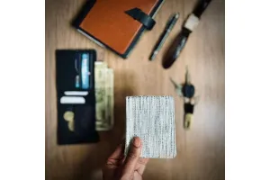 Upcycled Handwoven Wallet