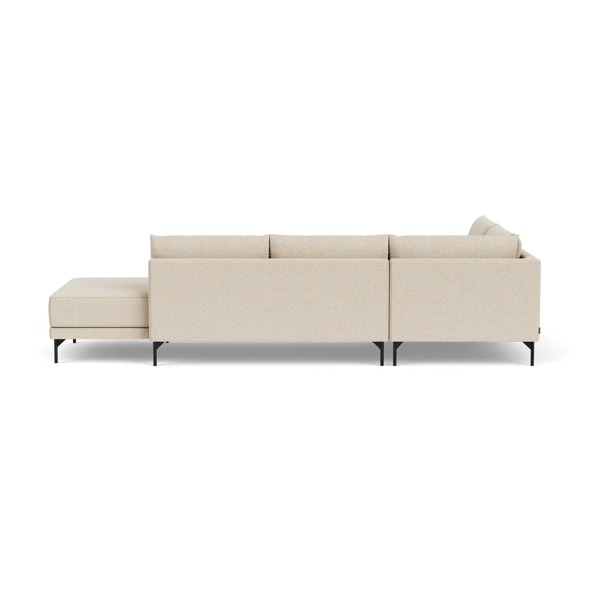 Vivica Boucle Left Sofa Bed (Sand Dune)
