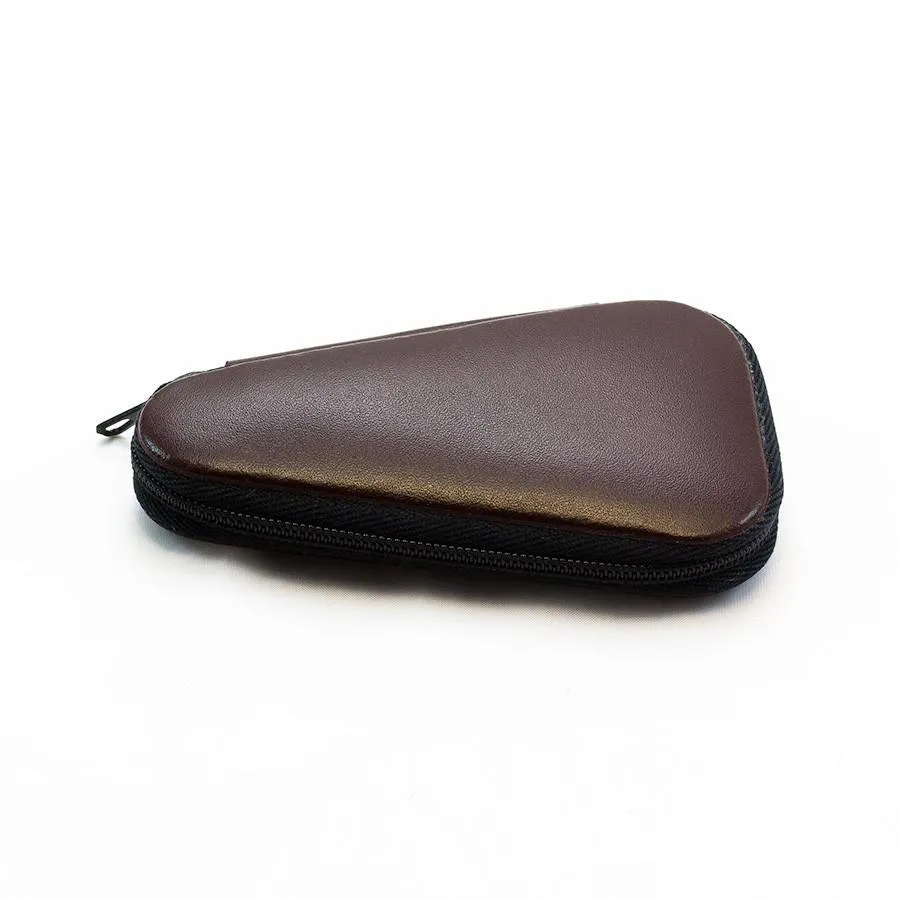 WASA Solingen 3-Piece Manicure Set, Leather Zip Case