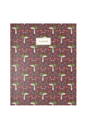 Wild Mushrooms Hardbound Undated Planner
