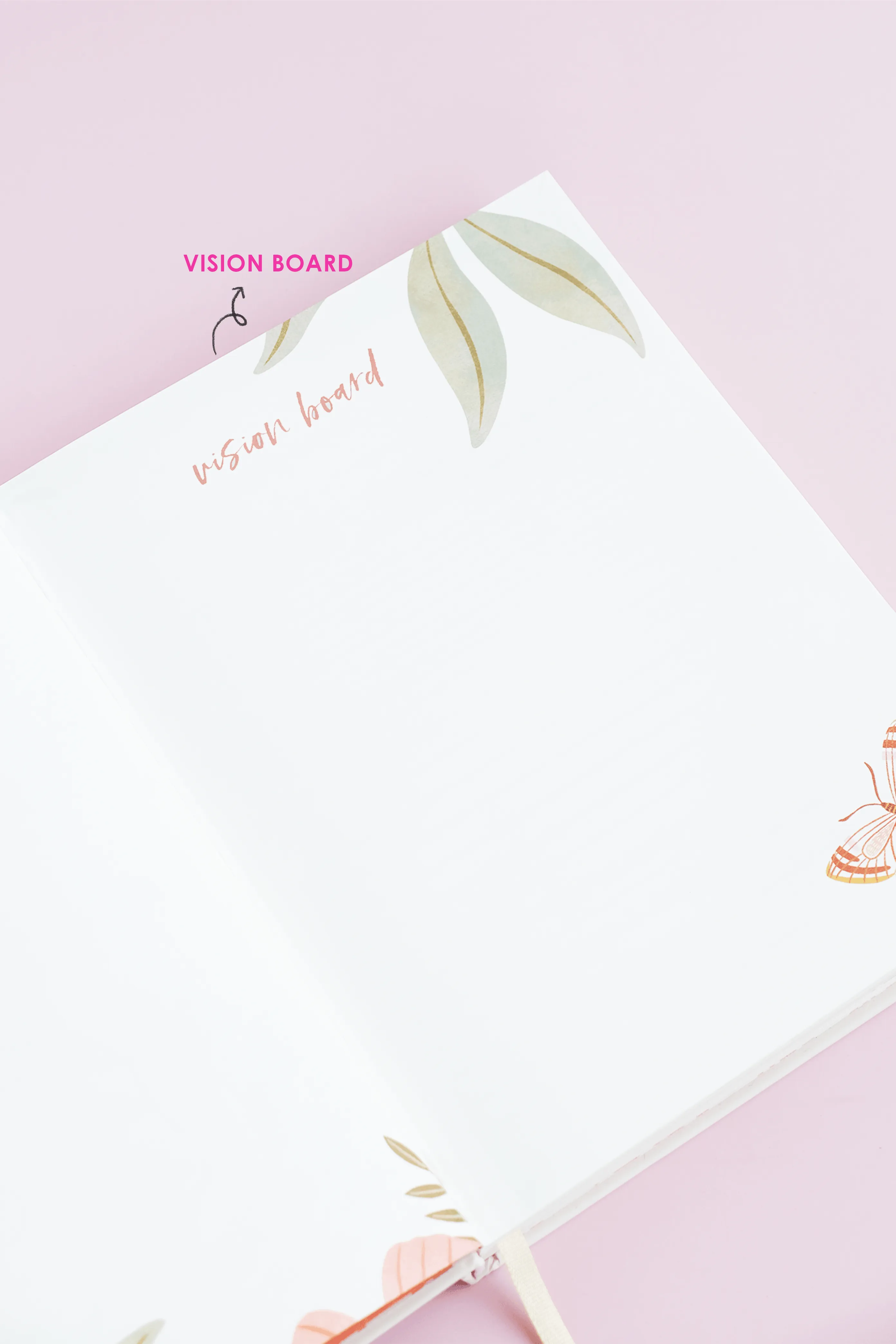 Wild Mushrooms Hardbound Undated Planner