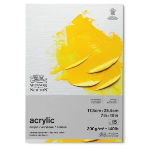 Winsor & Newton Acrylic Pads - 300gsm - 15 Sheets