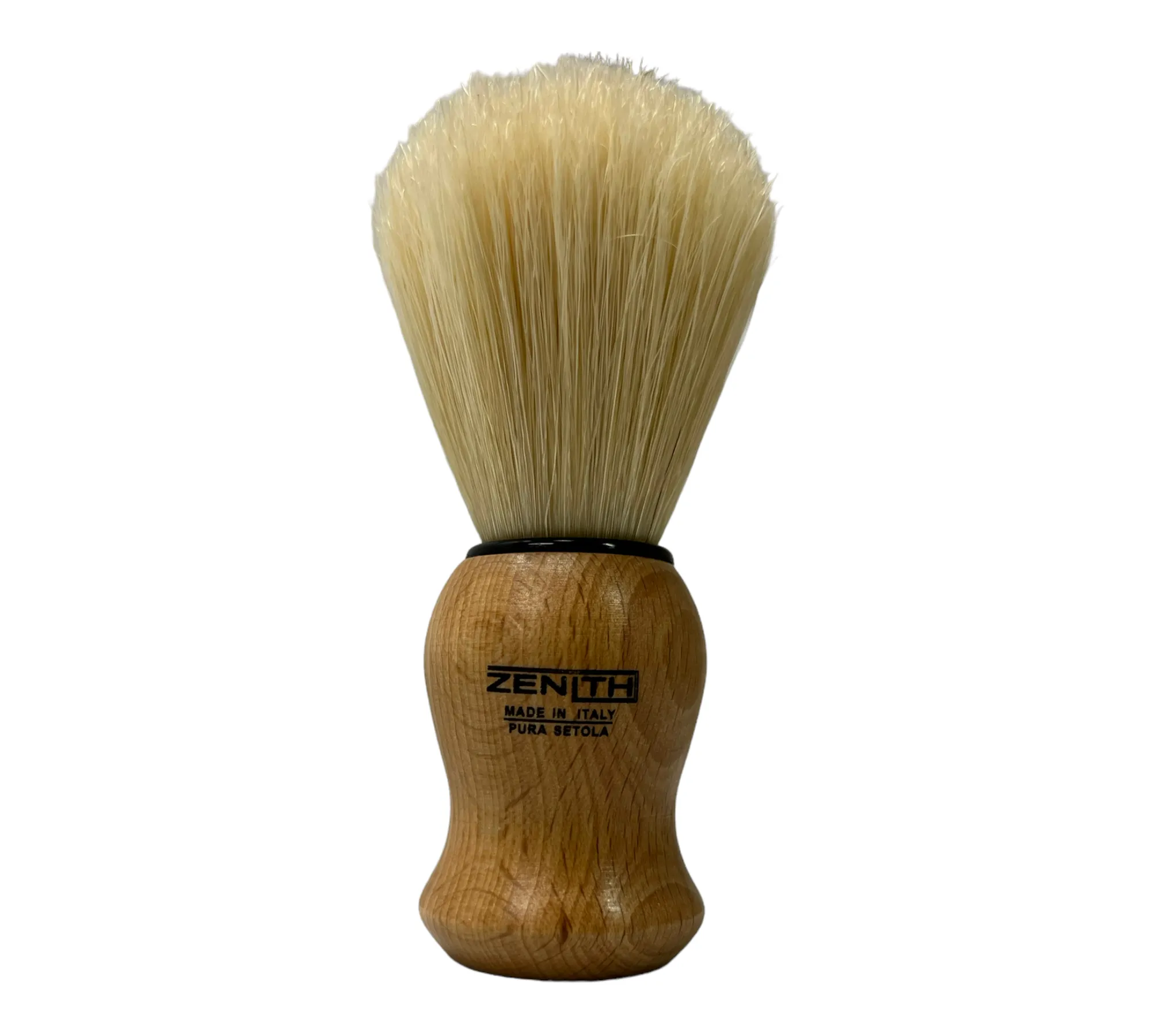 Zenith Light Wooden Handle Shaving Brush
