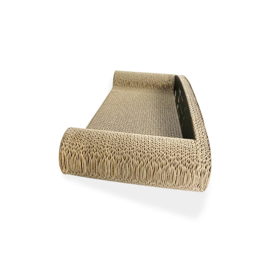 Zodiac Sofa Cat Scratcher Brown