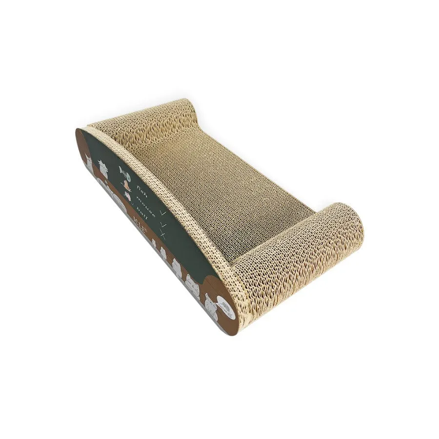 Zodiac Sofa Cat Scratcher Brown