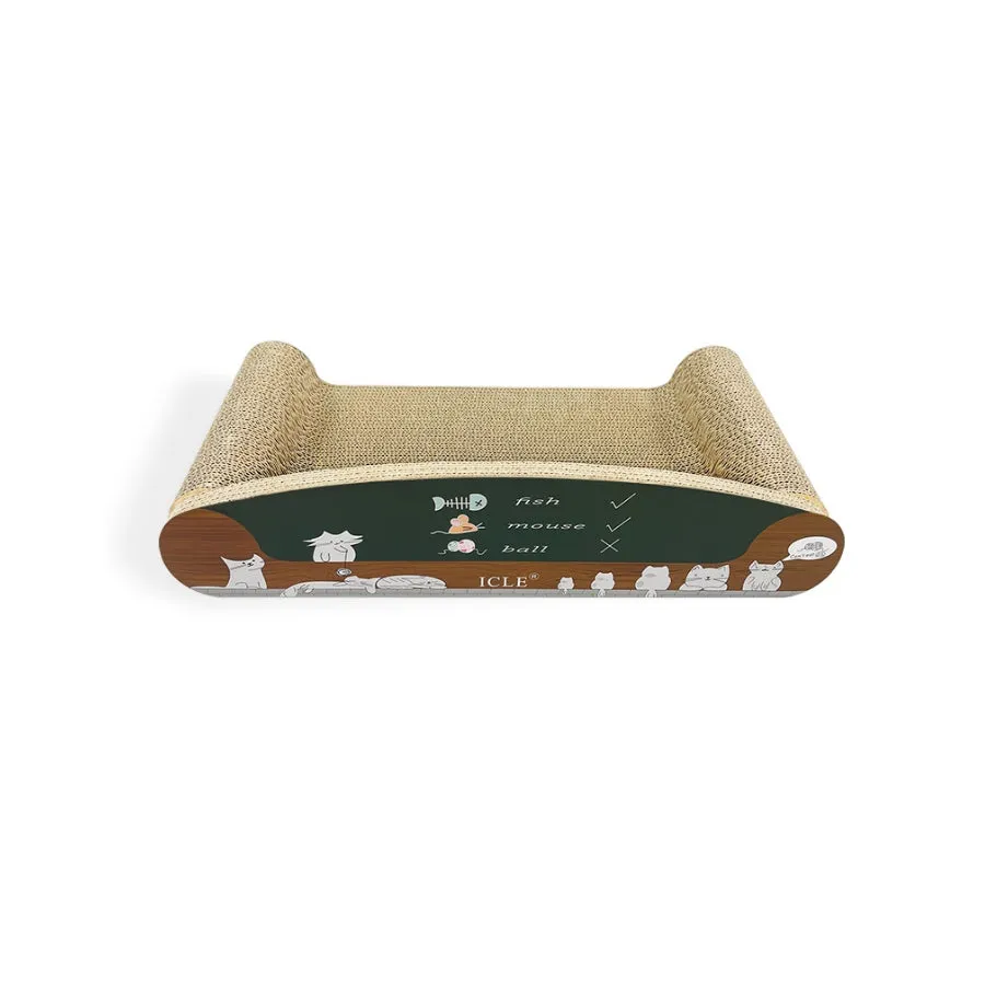 Zodiac Sofa Cat Scratcher Brown